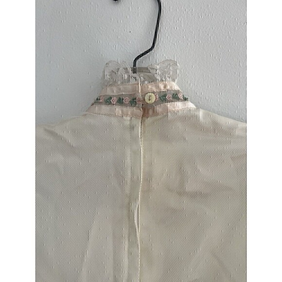 Vintage Jessica McClintock Lace Flower Girl Wedding First Communion Dress Size 8 - Picture 8 of 9